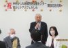 地域包括支援センター開設記念式典・山本会長２Ｌ