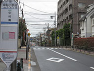 H22.11.02中村小学校通学路・横断歩道新規整備